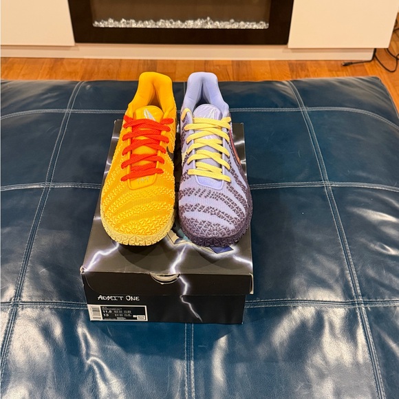 BRAND NEW JA 3s Nike Athletic Shoes in Gold and Purple